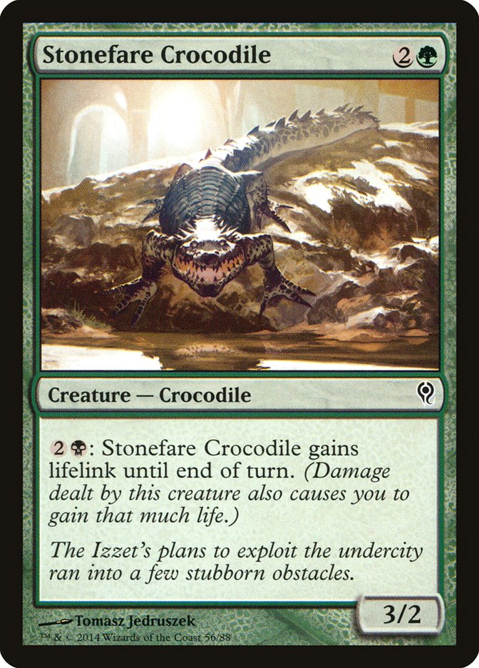 Stonefare Crocodile [Duel Decks: Jace vs. Vraska] | Exor Games Bridgewater