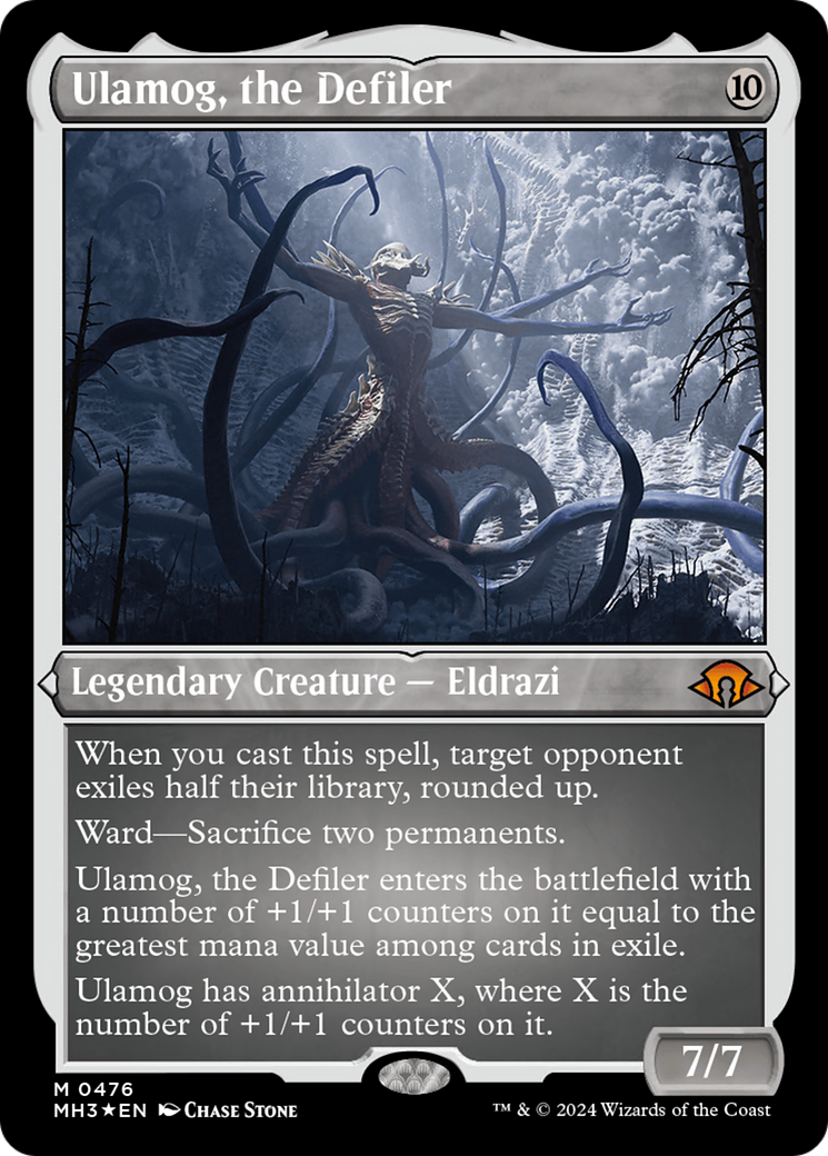 Ulamog, the Defiler (Foil Etched) [Modern Horizons 3] | Exor Games Bridgewater