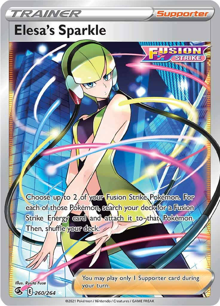 Elesa's Sparkle (260/264) [Sword & Shield: Fusion Strike] | Exor Games Bridgewater