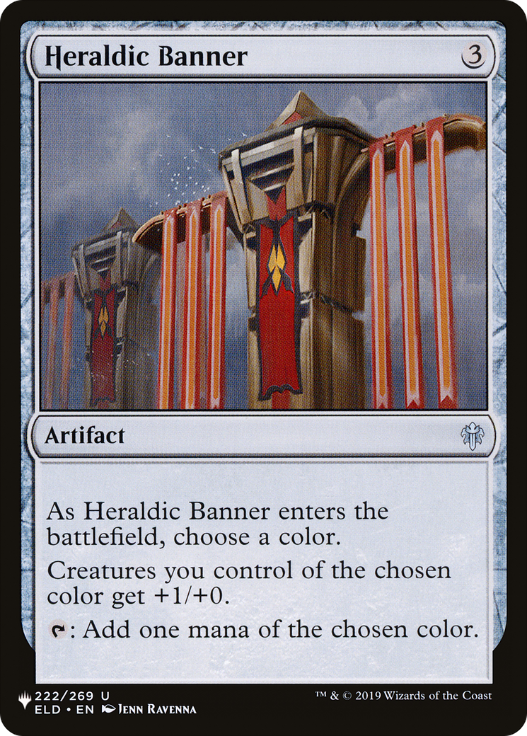 Heraldic Banner [The List Reprints] | Exor Games Bridgewater