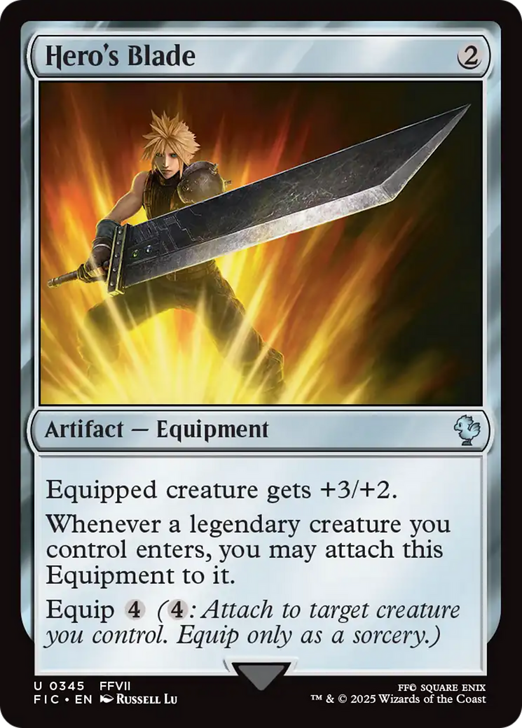 Hero's Blade [FINAL FANTASY Commander] | Exor Games Bridgewater