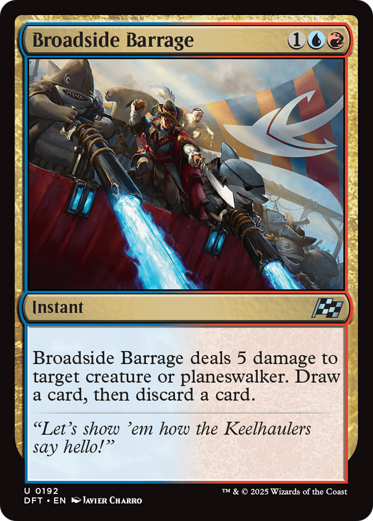 Broadside Barrage [Aetherdrift] | Exor Games Bridgewater