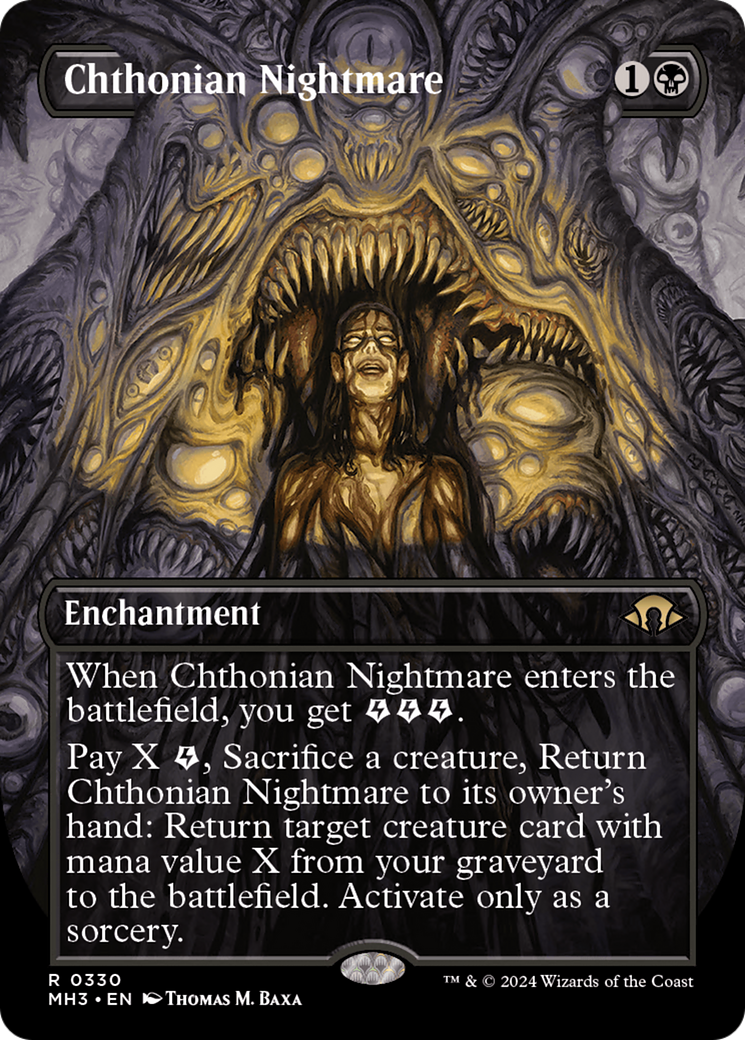 Chthonian Nightmare (Borderless) [Modern Horizons 3] | Exor Games Bridgewater