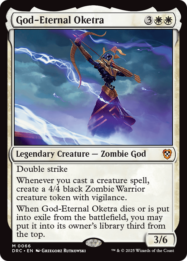 God-Eternal Oketra [Aetherdrift Commander] | Exor Games Bridgewater