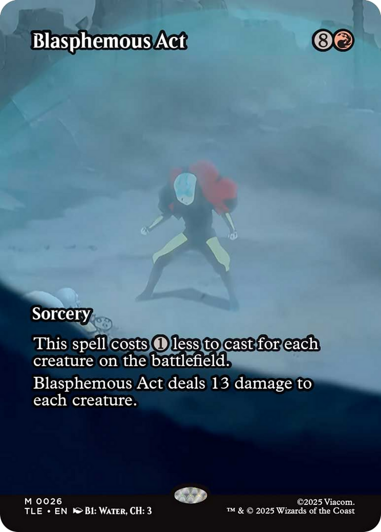 Blasphemous Act (Borderless) [Avatar: The Last Airbender: Eternal-Legal] | Exor Games Bridgewater