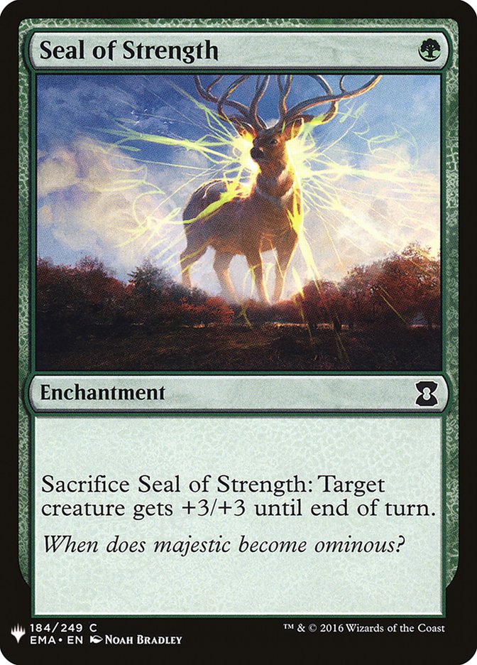 Seal of Strength [Mystery Booster] | Exor Games Bridgewater