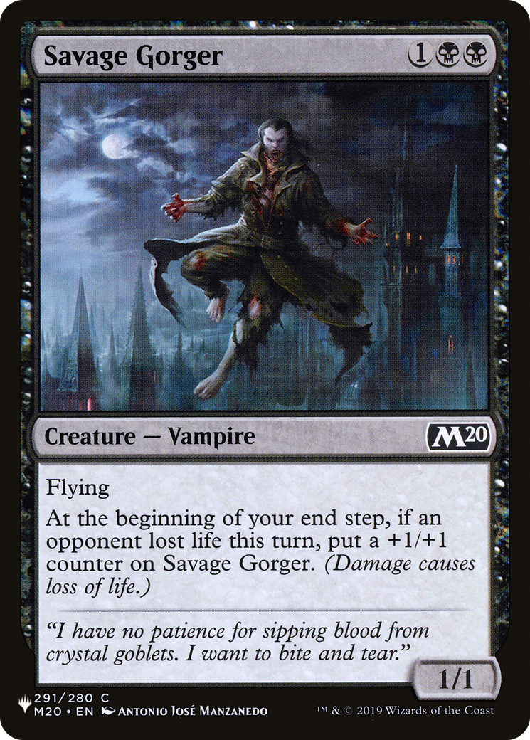 Savage Gorger [The List Reprints] | Exor Games Bridgewater