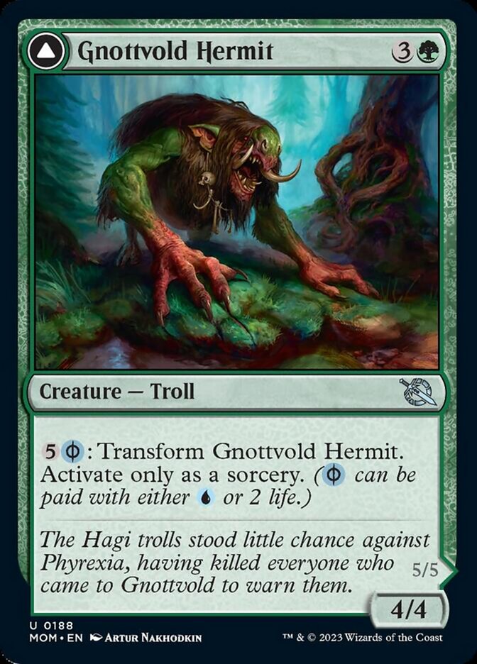 Gnottvold Hermit // Chrome Host Hulk [March of the Machine] | Exor Games Bridgewater