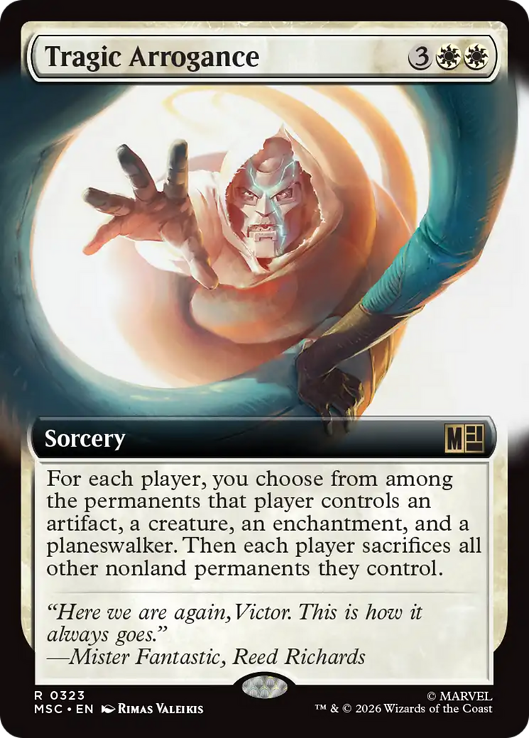 Tragic Arrogance (Extended Art) [Marvel Super Heroes Commander] | Exor Games Bridgewater