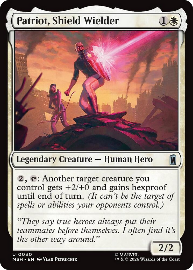 Patriot, Shield Wielder [Marvel Super Heroes] | Exor Games Bridgewater