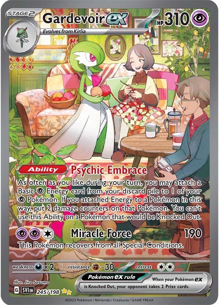 Gardevoir ex (245/198) [Scarlet & Violet: Base Set] | Exor Games Bridgewater