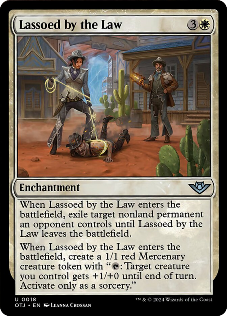 Lassoed by the Law [Outlaws of Thunder Junction] | Exor Games Bridgewater