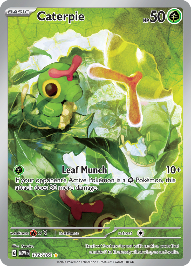 Caterpie (172/165) [Scarlet & Violet 151] | Exor Games Bridgewater