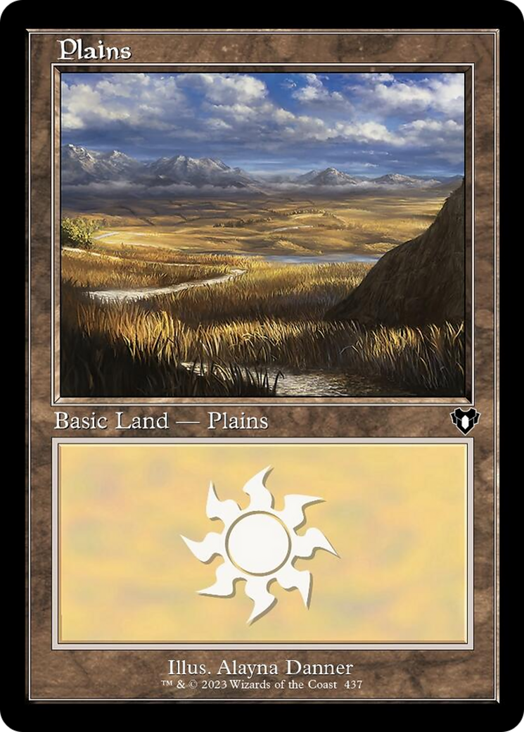 Plains (437) (Retro) [Commander Masters] | Exor Games Bridgewater