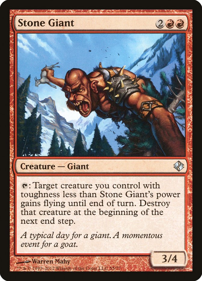 Stone Giant [Duel Decks: Venser vs. Koth] | Exor Games Bridgewater