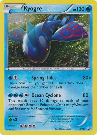 Kyogre (XY51) (Jumbo Card) [XY: Black Star Promos] | Exor Games Bridgewater