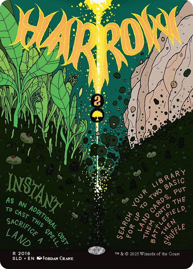 Harrow (Rainbow Foil) [Secret Lair Drop Series] | Exor Games Bridgewater