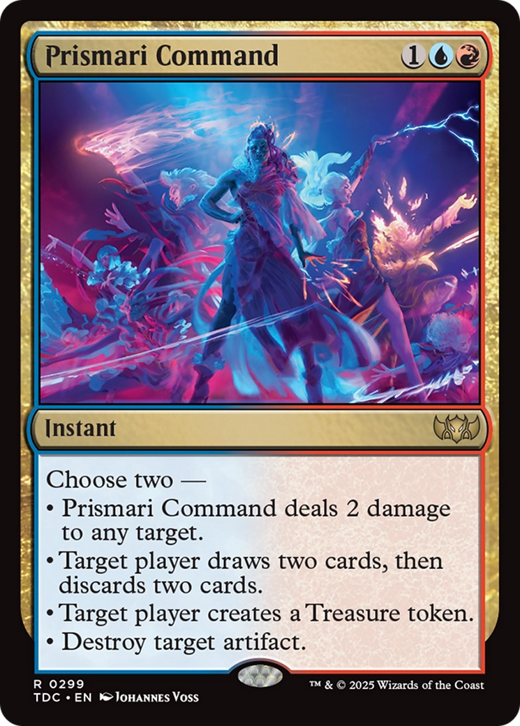 Prismari Command [Tarkir: Dragonstorm Commander] | Exor Games Bridgewater