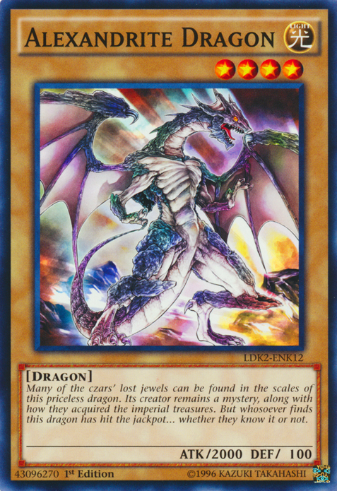 Alexandrite Dragon [LDK2-ENK12] Common | Exor Games Bridgewater