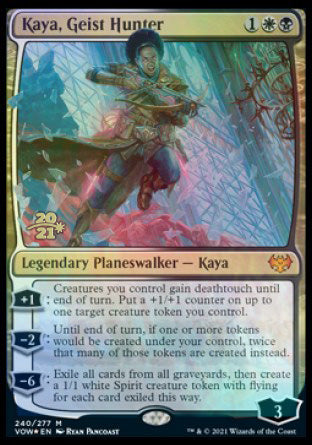 Kaya, Geist Hunter [Innistrad: Crimson Vow Prerelease Promos] | Exor Games Bridgewater