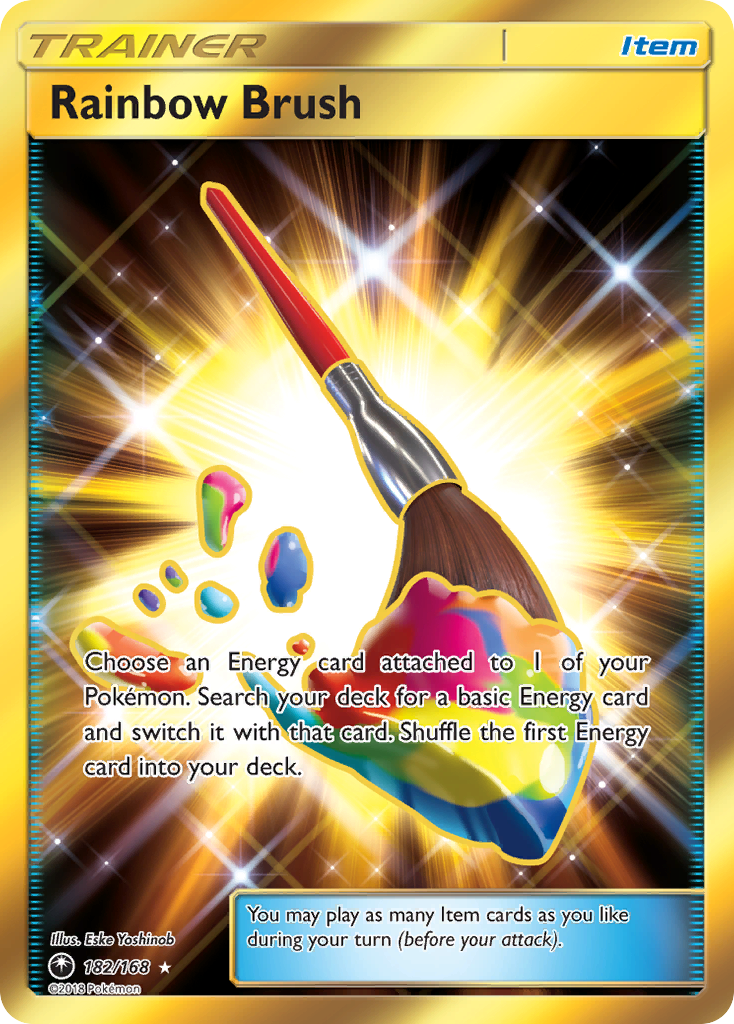 Rainbow Brush (182/168) [Sun & Moon: Celestial Storm] | Exor Games Bridgewater