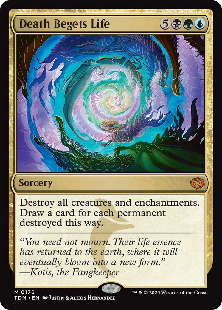 Death Begets Life [Tarkir: Dragonstorm] | Exor Games Bridgewater