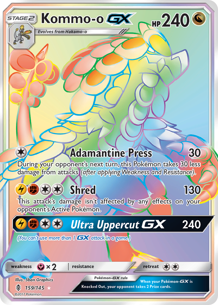 Kommo-o GX (159/145) [Sun & Moon: Guardians Rising] | Exor Games Bridgewater