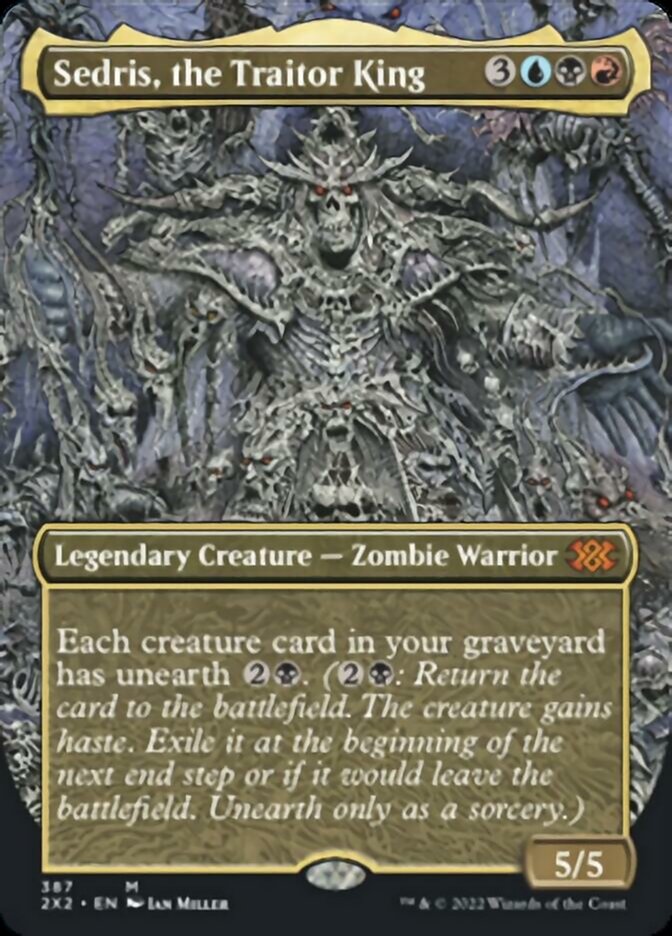 Sedris, the Traitor King (Borderless Alternate Art) [Double Masters 2022] | Exor Games Bridgewater