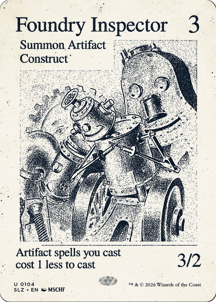 Foundry Inspector (0104) [Secret Lair x MSCHF: The Zeta Set] | Exor Games Bridgewater