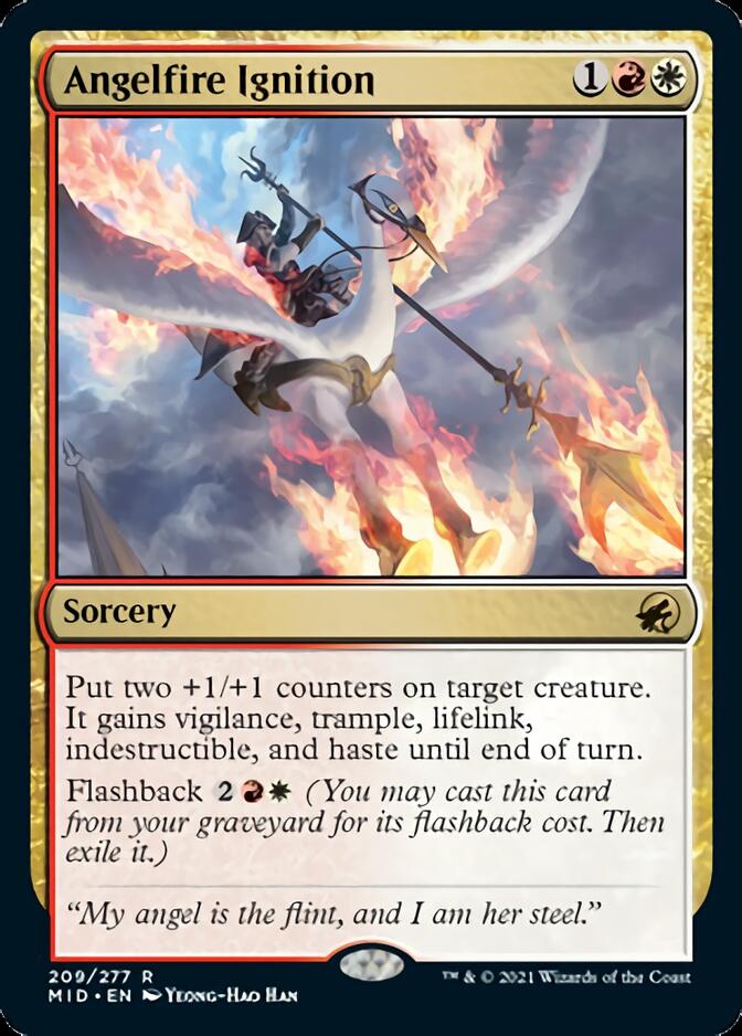 Angelfire Ignition [Innistrad: Midnight Hunt] | Exor Games Bridgewater