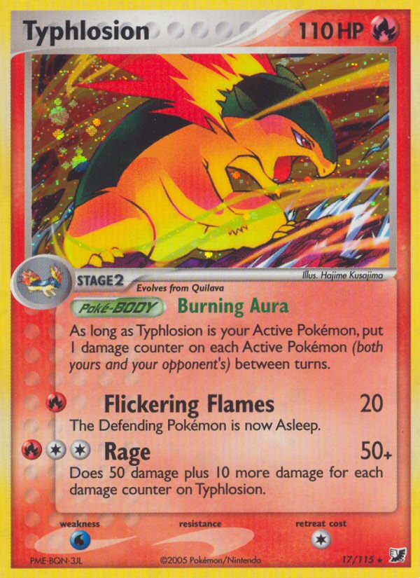 Typhlosion (17/115) [EX: Unseen Forces] | Exor Games Bridgewater