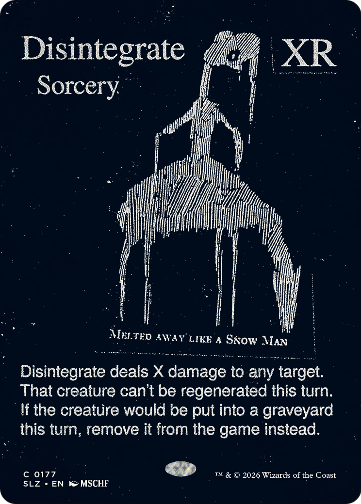 Disintegrate (0177) [Secret Lair x MSCHF: The Zeta Set] | Exor Games Bridgewater