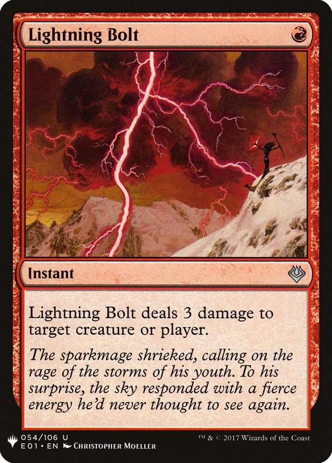 Lightning Bolt [Mystery Booster] | Exor Games Bridgewater