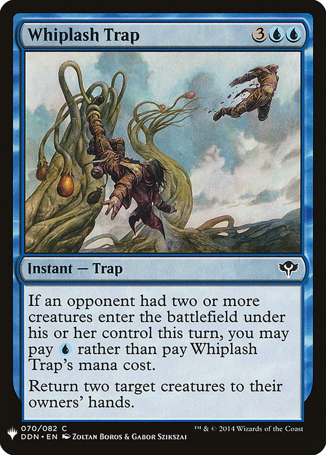 Whiplash Trap [Mystery Booster] | Exor Games Bridgewater