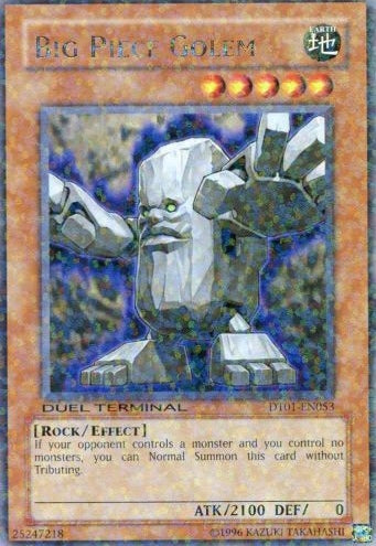 Big Piece Golem [DT01-EN053] Rare | Exor Games Bridgewater