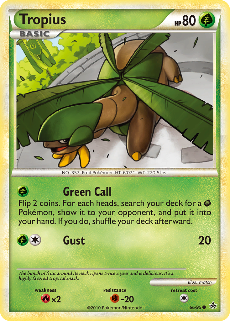 Tropius (66/95) [HeartGold & SoulSilver: Unleashed] | Exor Games Bridgewater