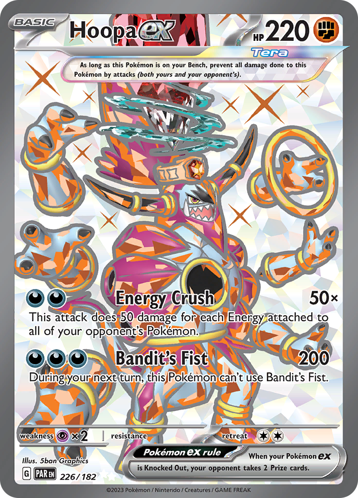 Hoopa ex (226/182) [Scarlet & Violet: Paradox Rift] | Exor Games Bridgewater