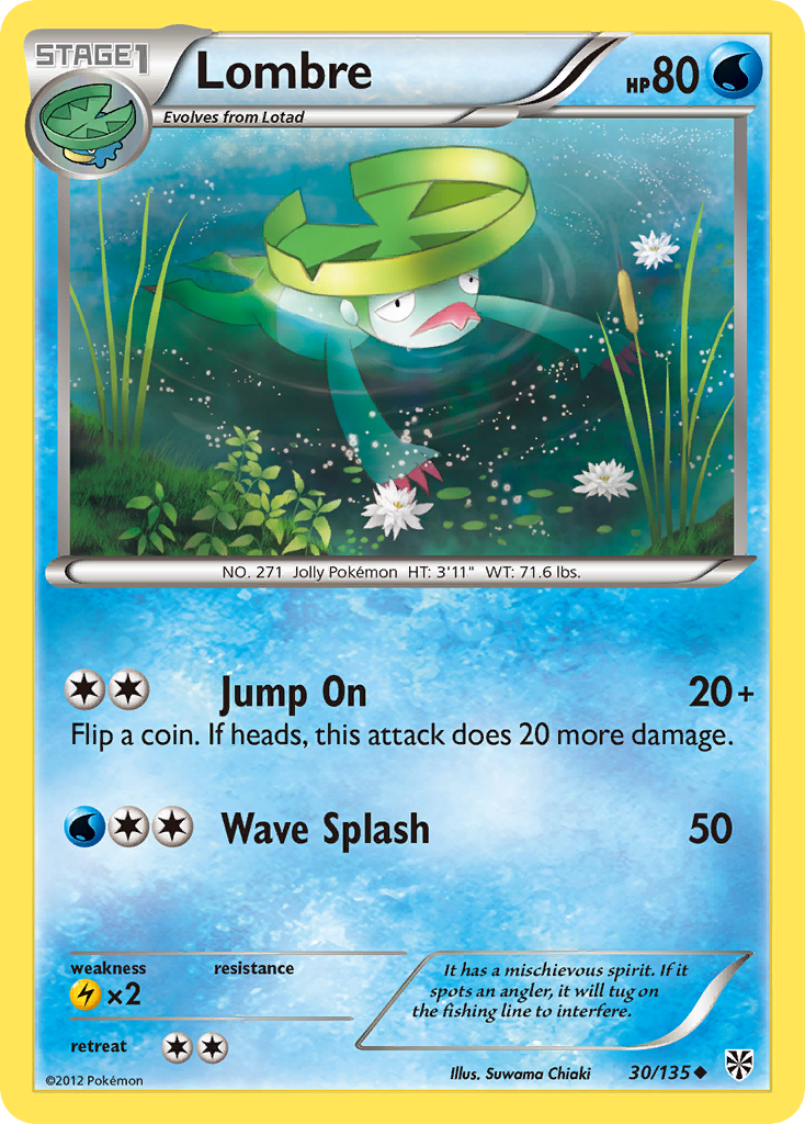 Lombre (30/135) [Black & White: Plasma Storm] | Exor Games Bridgewater