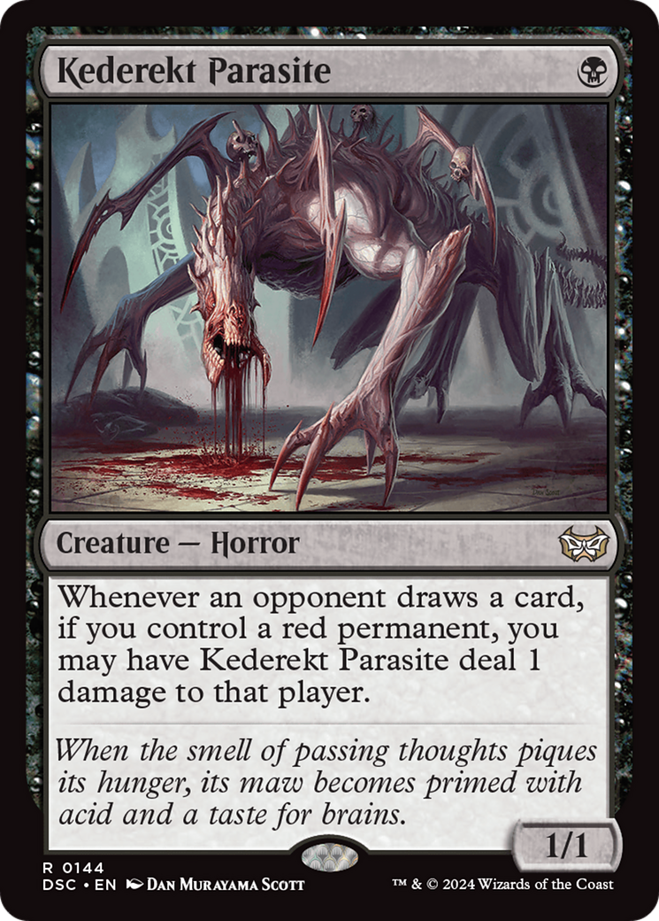 Kederekt Parasite [Duskmourn: House of Horror Commander] | Exor Games Bridgewater