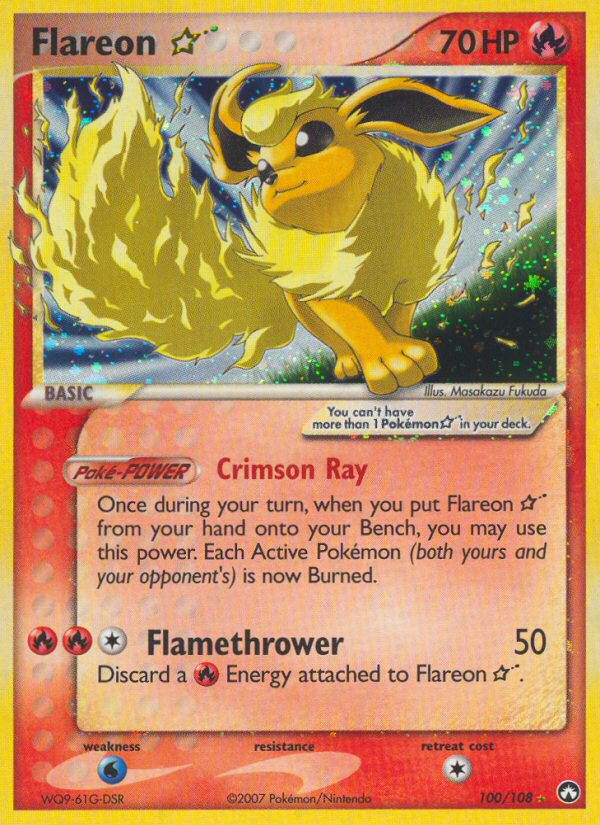 Flareon Star (100/108) [EX: Power Keepers] | Exor Games Bridgewater