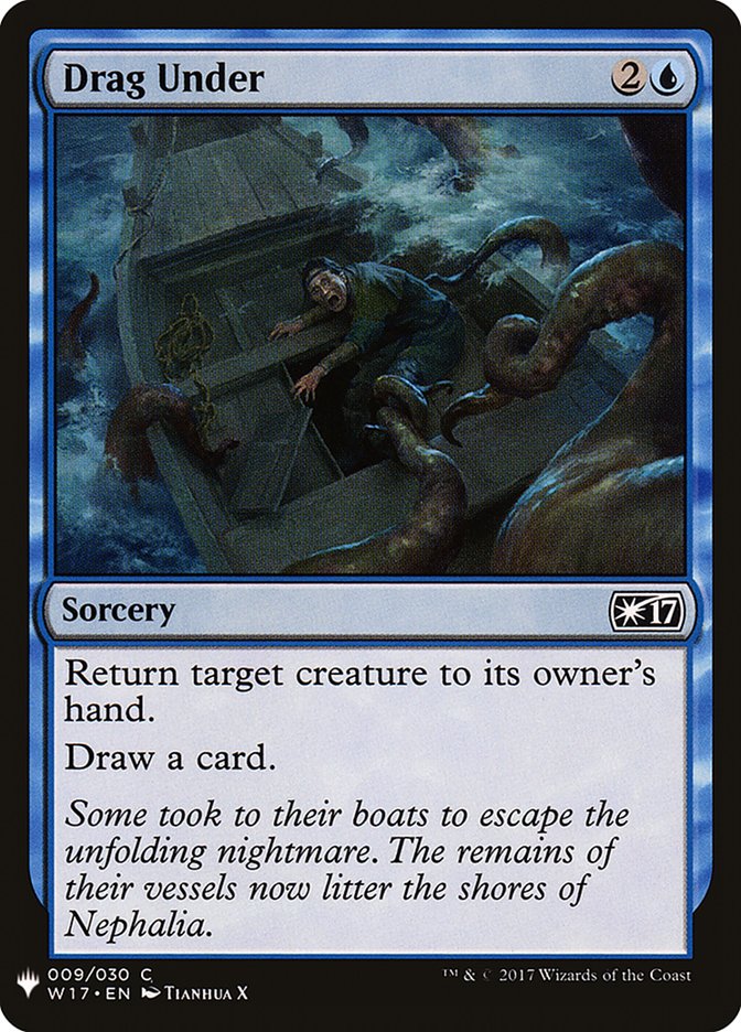 Drag Under [Mystery Booster] | Exor Games Bridgewater