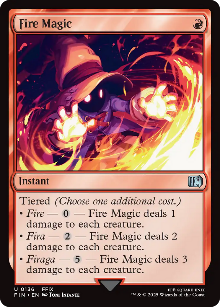 Fire Magic [FINAL FANTASY] | Exor Games Bridgewater