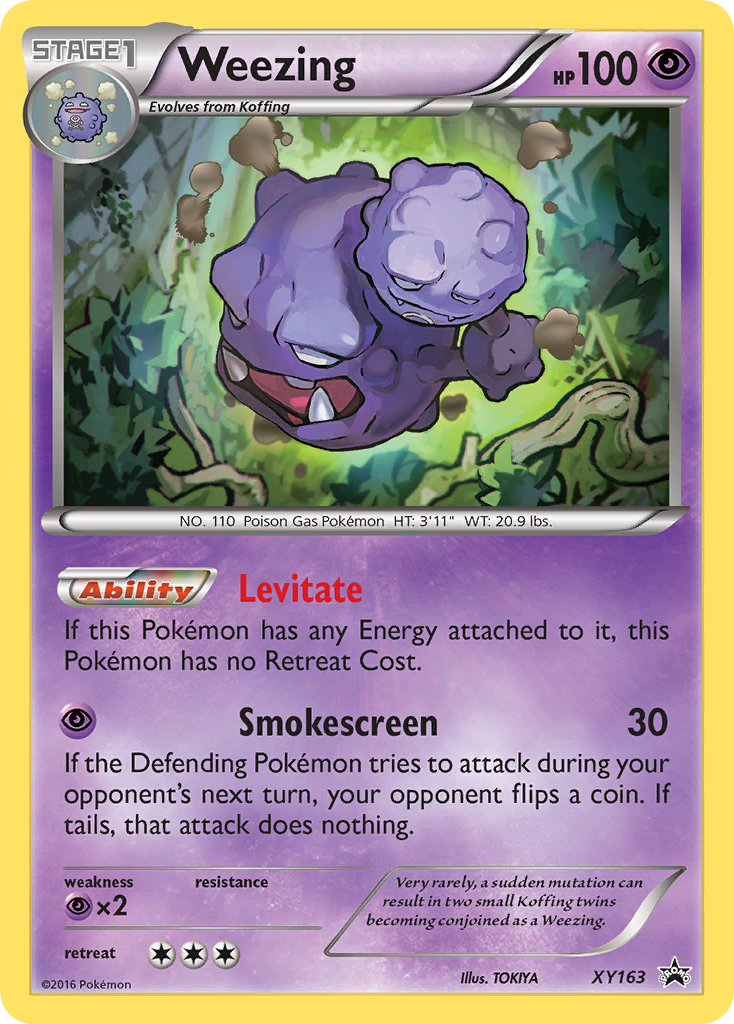 Weezing (XY163) [XY: Black Star Promos] | Exor Games Bridgewater