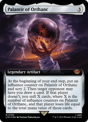 Palantir of Orthanc (Extended Art) (Surge Foil) [The Lord of the Rings: Tales of Middle-Earth] | Exor Games Bridgewater