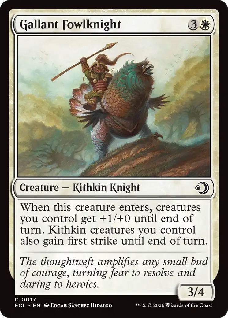 Gallant Fowlknight [Lorwyn Eclipsed] | Exor Games Bridgewater