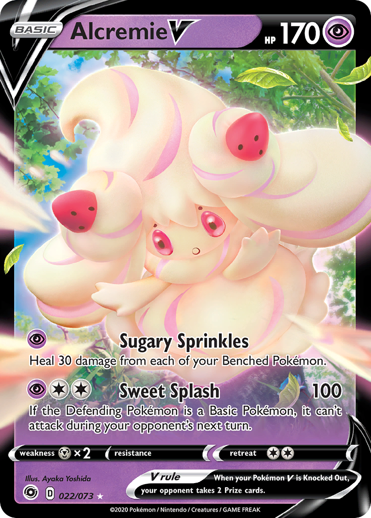 Alcremie V (022/073) [Sword & Shield: Champion's Path] | Exor Games Bridgewater