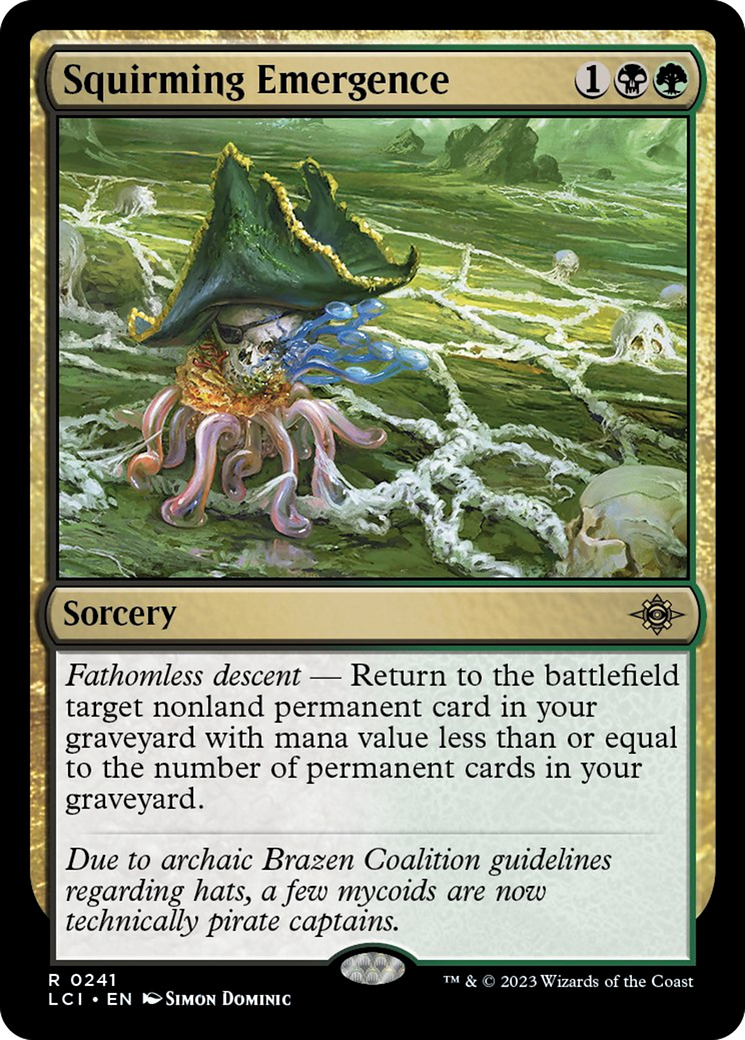 Squirming Emergence [The Lost Caverns of Ixalan] | Exor Games Bridgewater