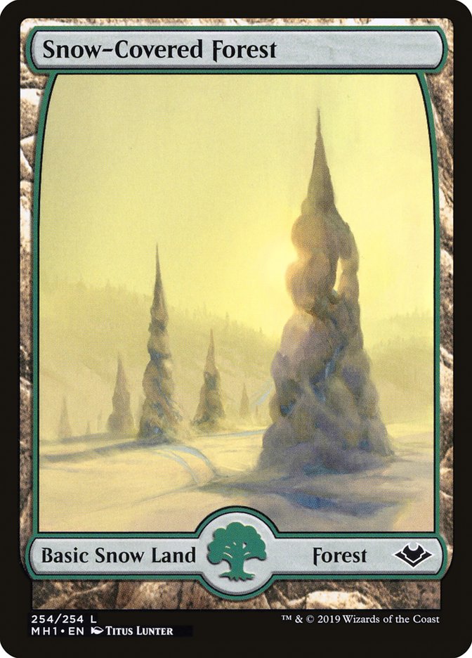 Snow-Covered Forest [Modern Horizons] | Exor Games Bridgewater