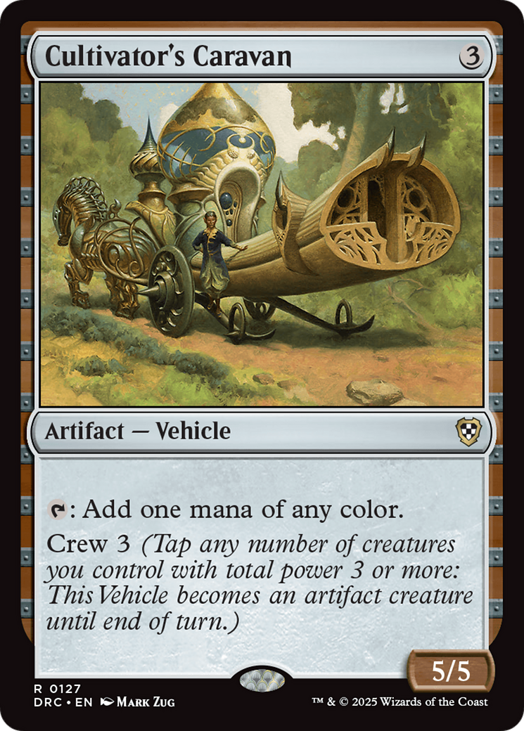 Cultivator's Caravan [Aetherdrift Commander] | Exor Games Bridgewater