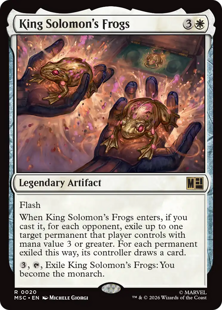 King Solomon's Frogs [Marvel Super Heroes Commander] | Exor Games Bridgewater